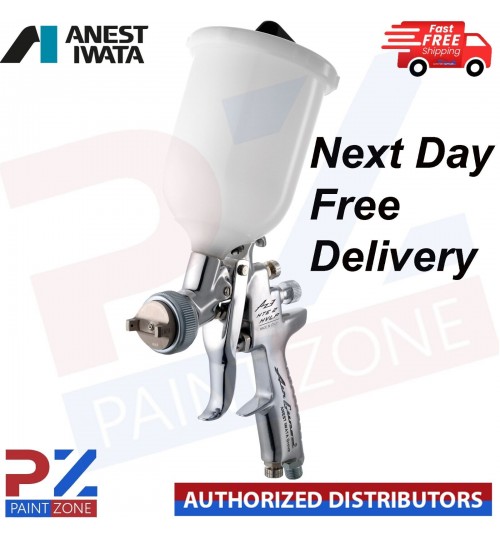 ANSET IWATA AZ3 HTE-2 GRAVITY SPRAY GUN + CUP - 1.8m